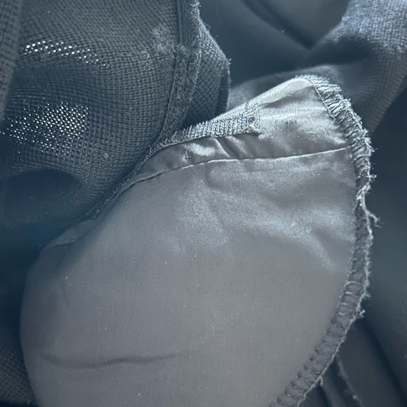 Anne Klein II Long Wool Button Up Long Sleeve Cardigan Sweater Dress - Large - Picture 9 of 15